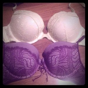2 like new 34D VS bras